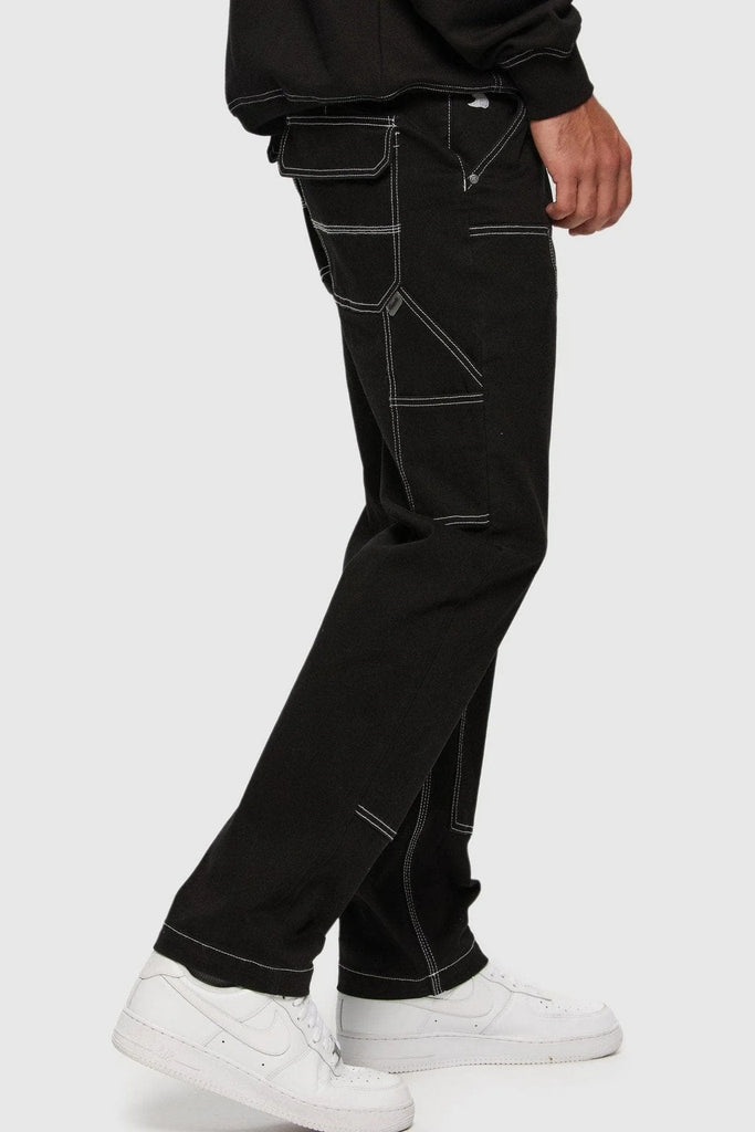 Carpenter Trouser - Contrast Black