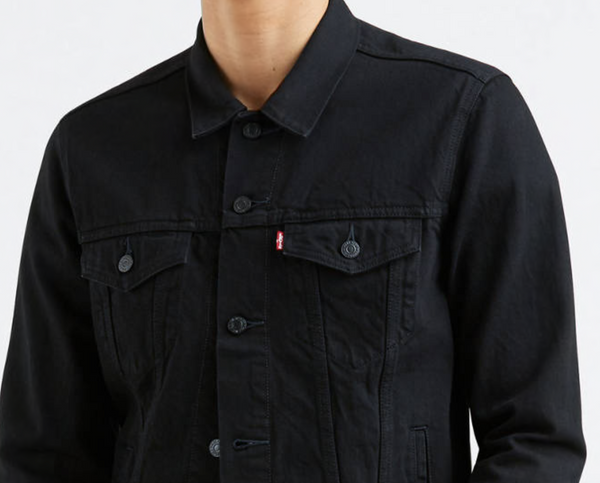 Berkman denim trucker jacket clearance