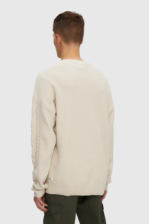 Cable Knit Sweater - Birch