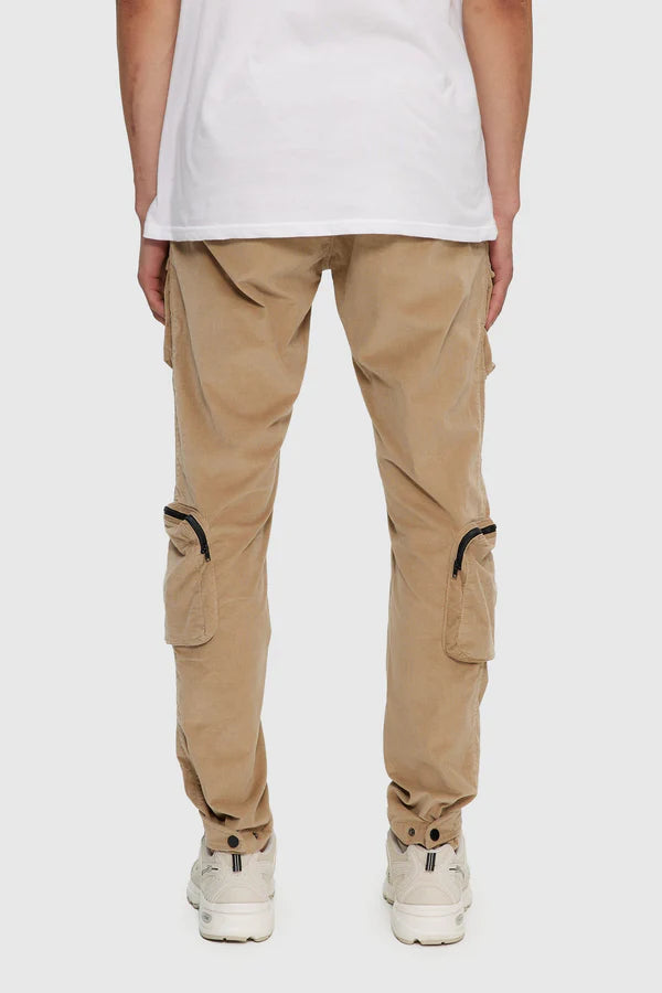 Corduroy Utility Pants - Beige