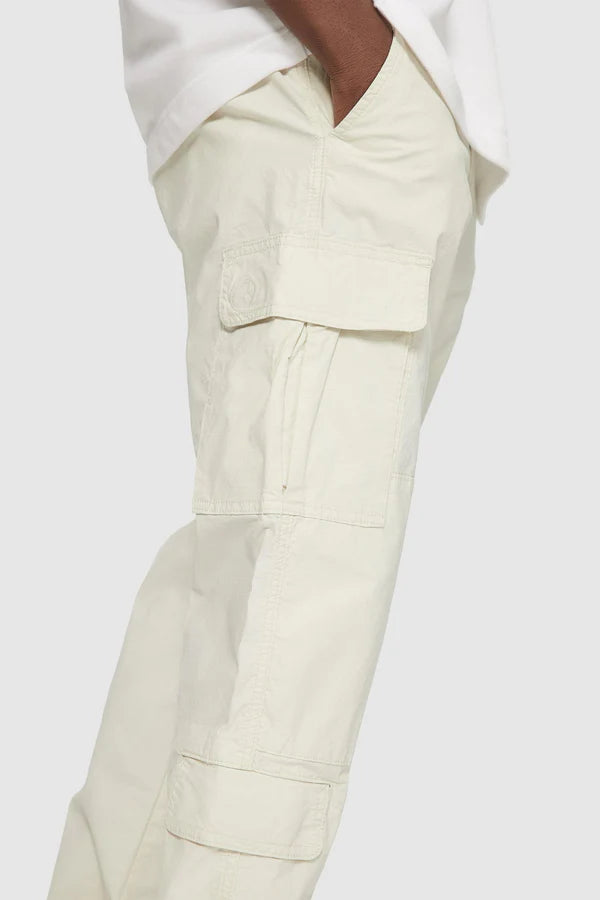 Double Cargo Pants - Cream