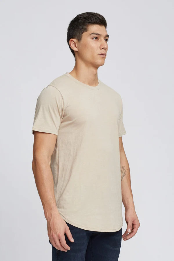 Eazy Scoop Tee - Oxford Tan