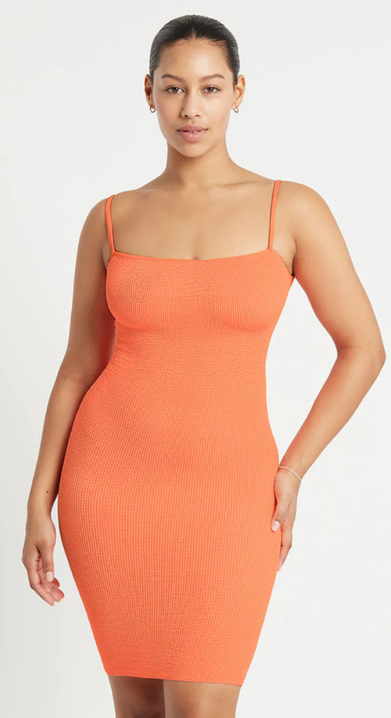 Eco Paloma Dress - Neon Orange