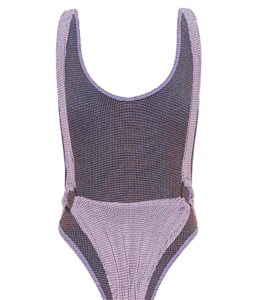 Lurex Ring Alicia One Piece - Lavender