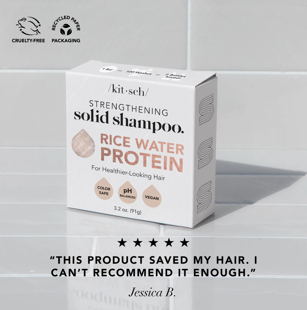 Rice Water Protein Shampoo Bar