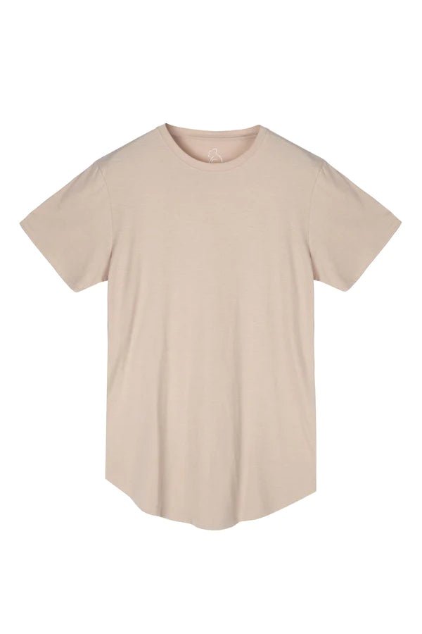 Eazy Scoop Tee - Oxford Tan