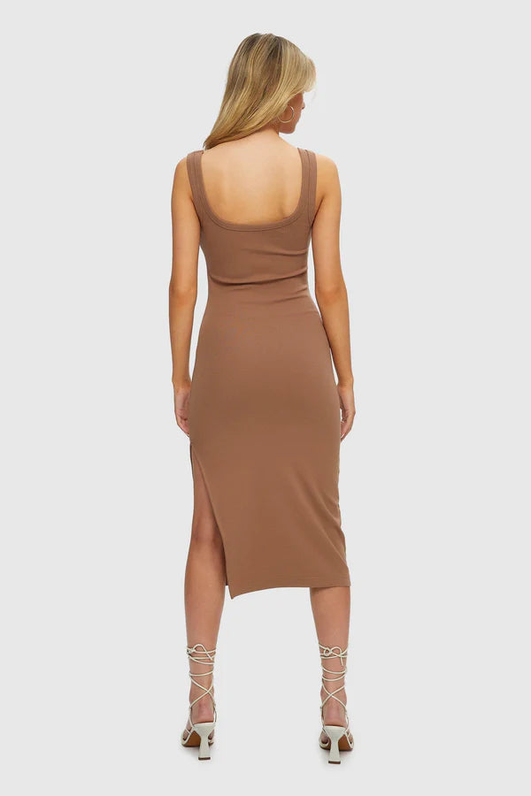 Midi Tank Dress - Nutmeg