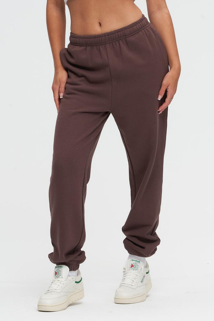 Oversized Sweatpants - Espresso