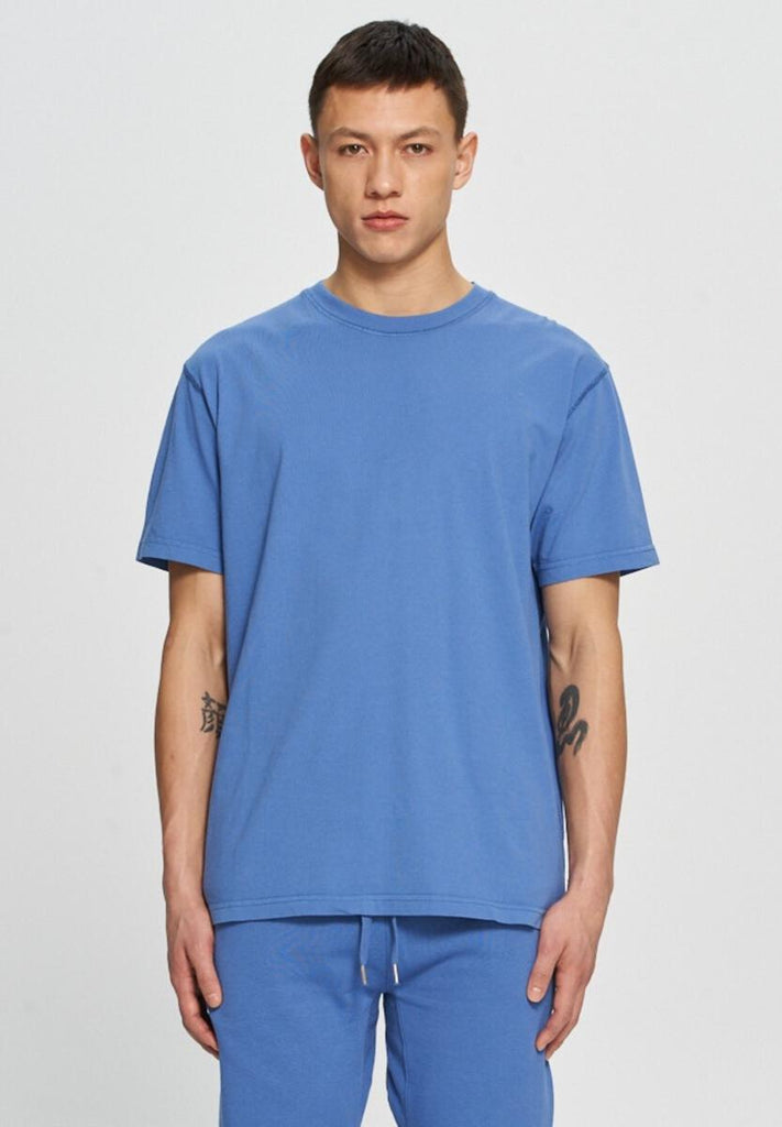 Baseline Tee - Cobalt