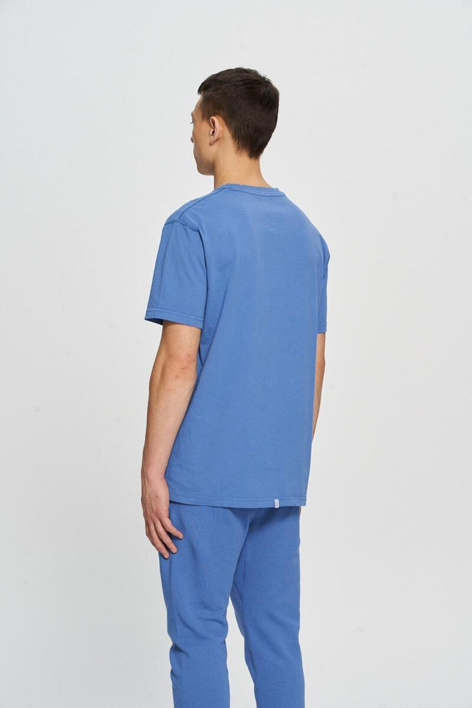 Baseline Tee - Cobalt