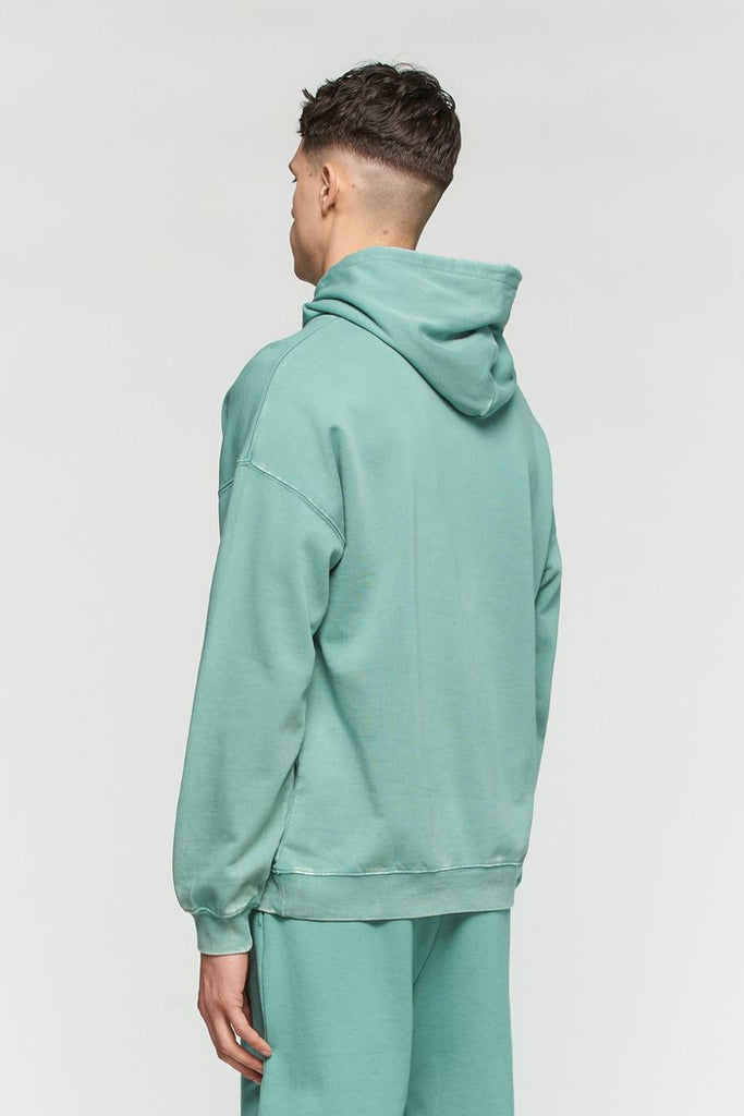 Vintage Washed Hoodie - Beryl Green