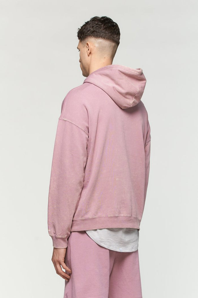 Vintage Washed Hoodie - Elderberry