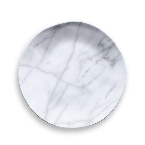 Carrara Marble Salad Plate