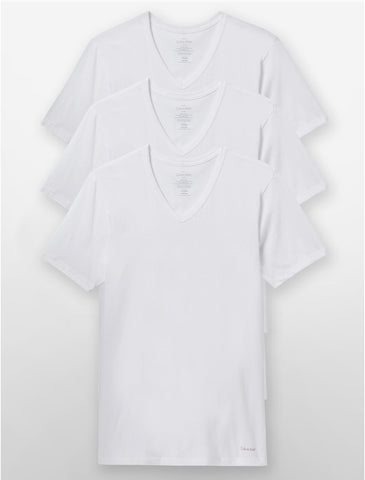 White V-Neck Tee Pack