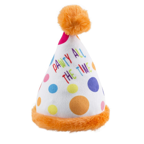 Happy Birthday Pawty Hat Plush Toy
