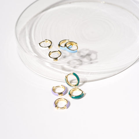 Candy Enamel Huggies