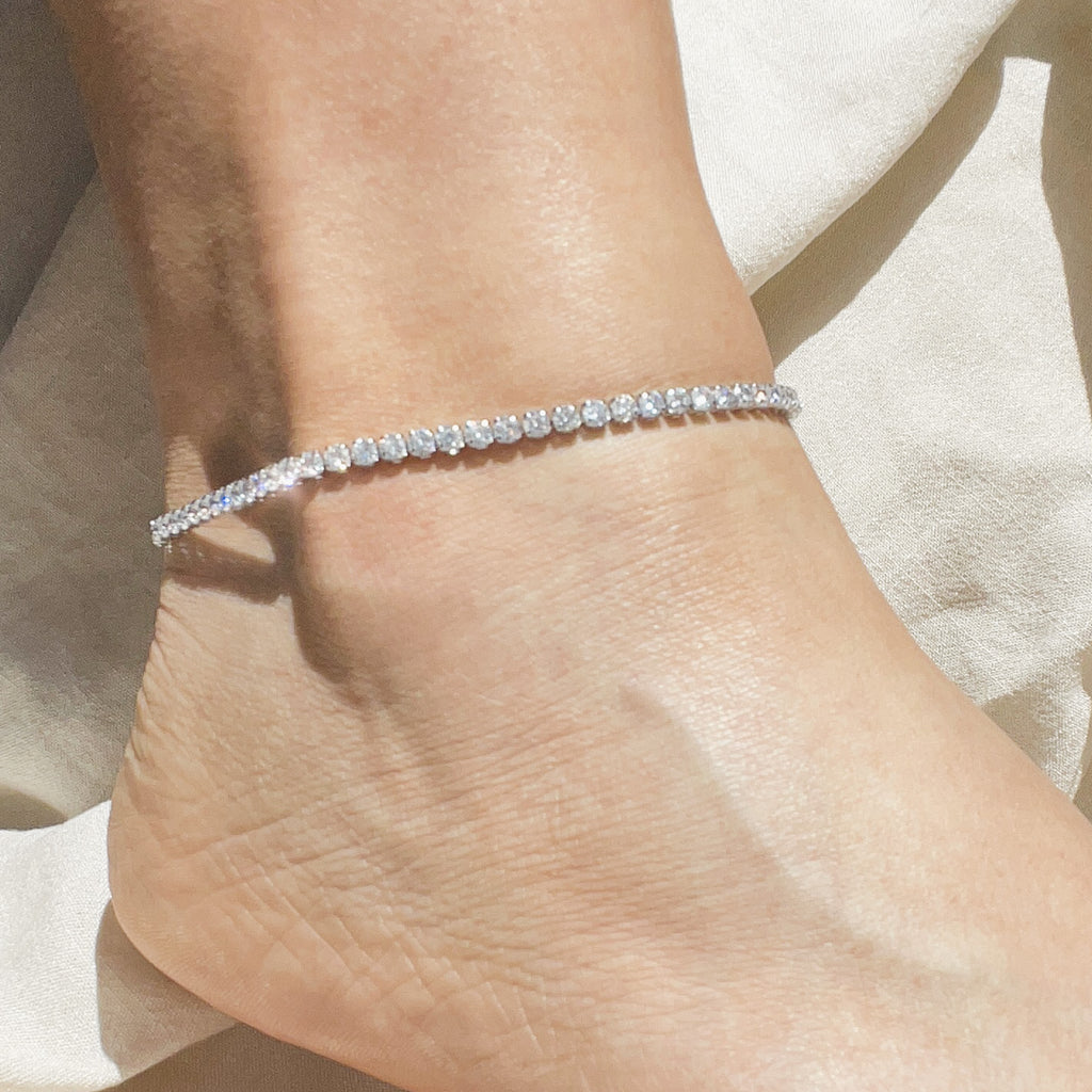 Mia Tennis Anklet