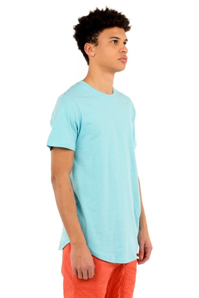 Eazy Scoop Tee - Aqua