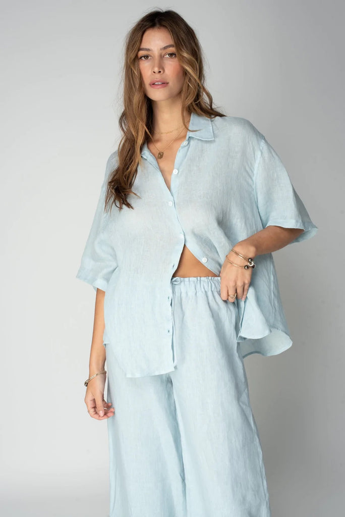 The Linen Voile Taylor Shirt