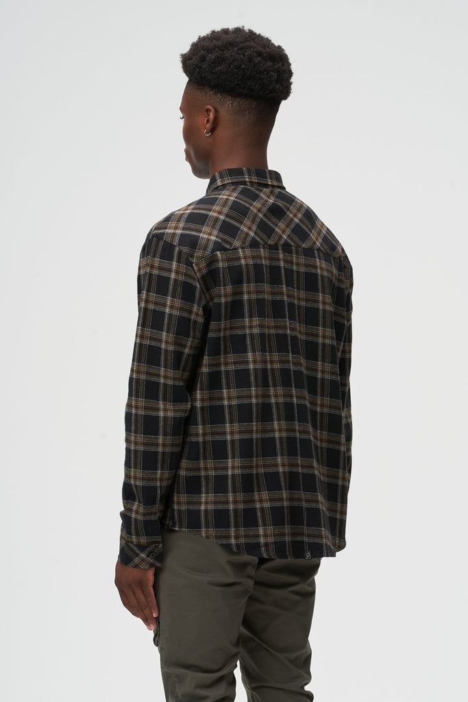 Proper Plaid - Black/Brown