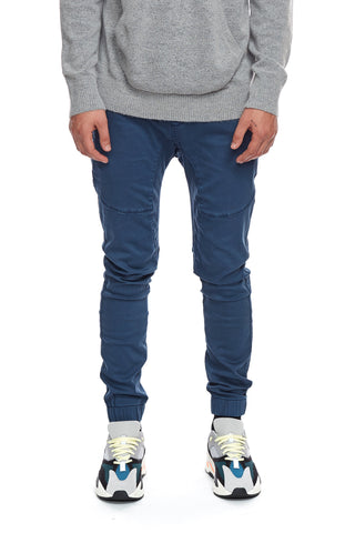 Garment Dye Jogger - Indigo