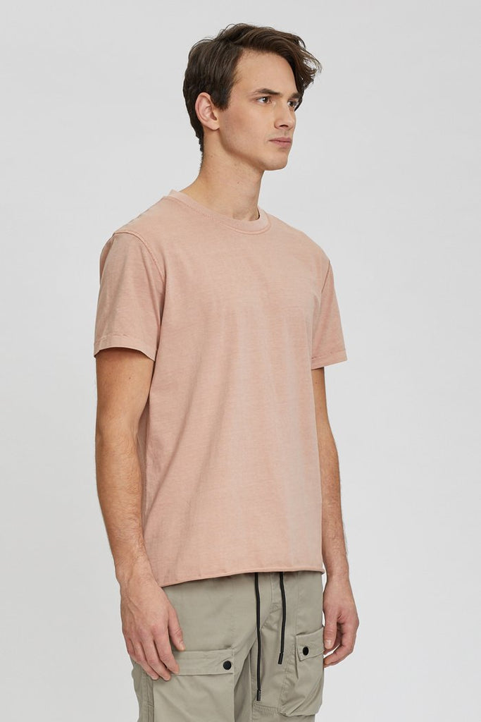 Pigment Raw Tee - Blush