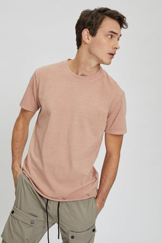 Pigment Raw Tee - Blush