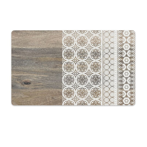 Moroccan Wood Pet Placemat
