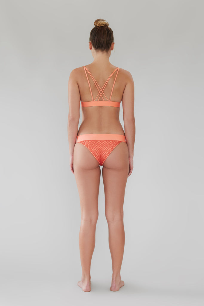 Hamptons Crochet Bottom - Apricot