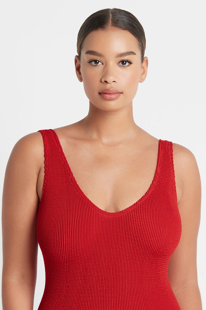 Mara One Piece Eco - Baywatch Red