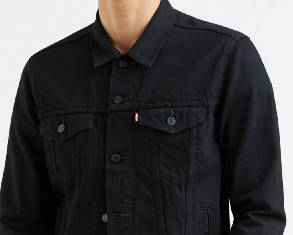 Levi's berkman top denim trucker jacket