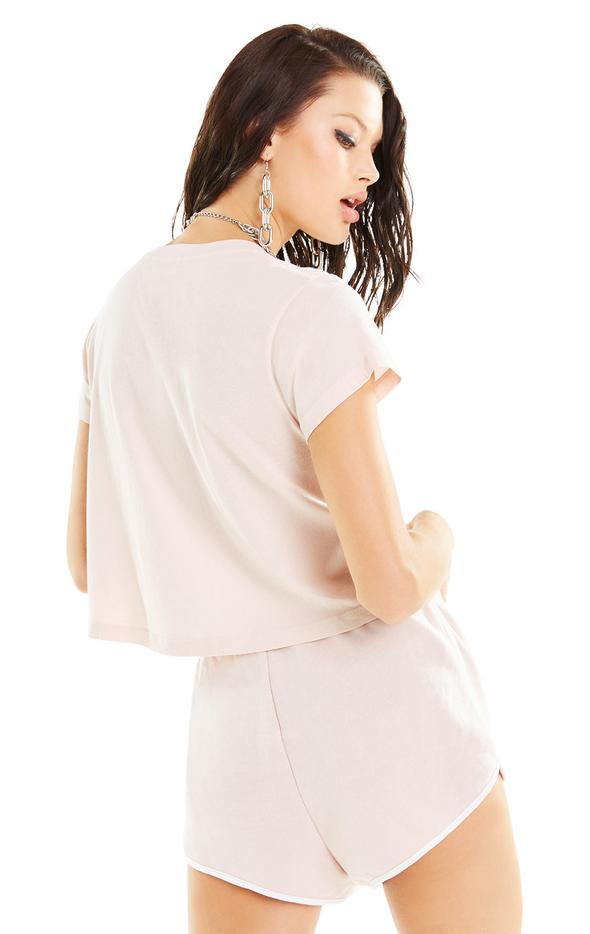 Good Side Baby Tee - Quartz
