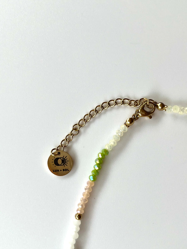 Beaded Initial Necklace