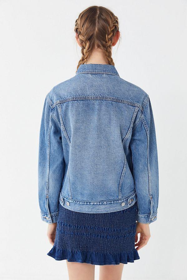 Ex Boyfriend Trucker Jacket - Medium Wash